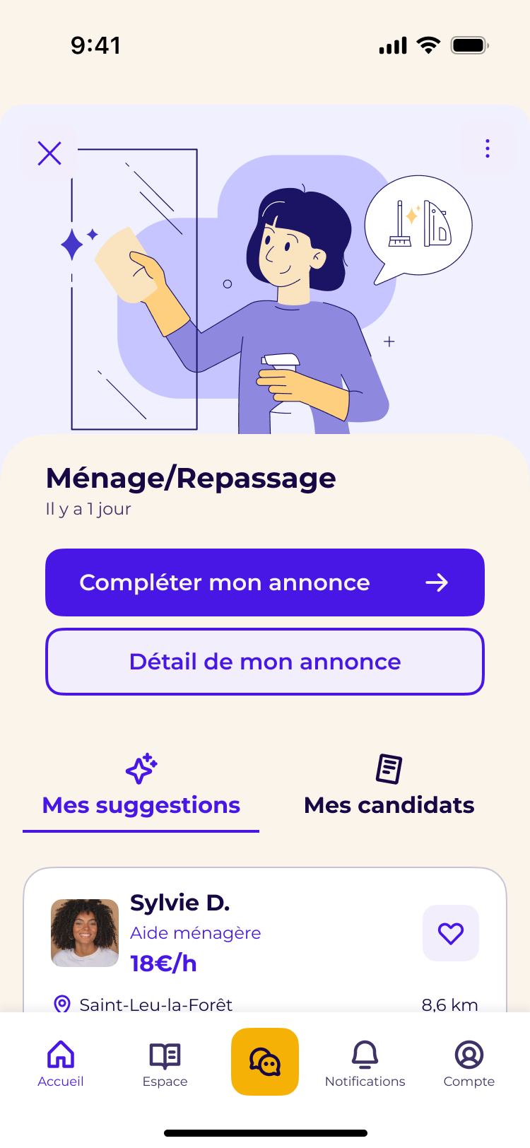 Publication d'annonces — aperçu 2