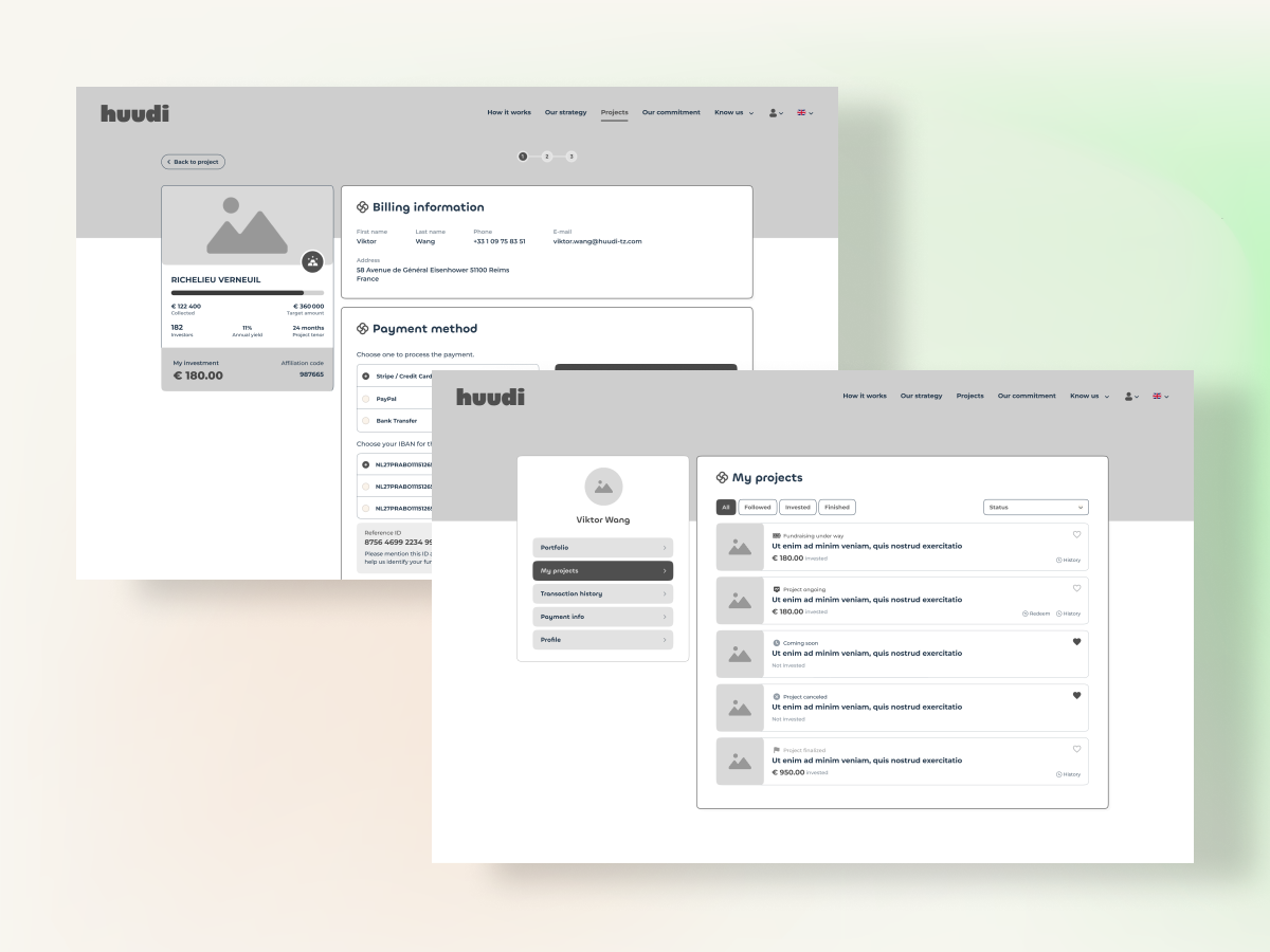 Huudi — conception